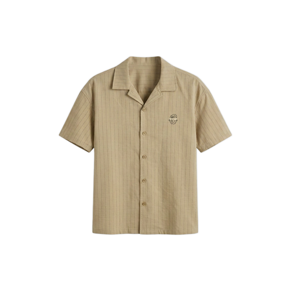 Logo Head Button-Down (Khaki)