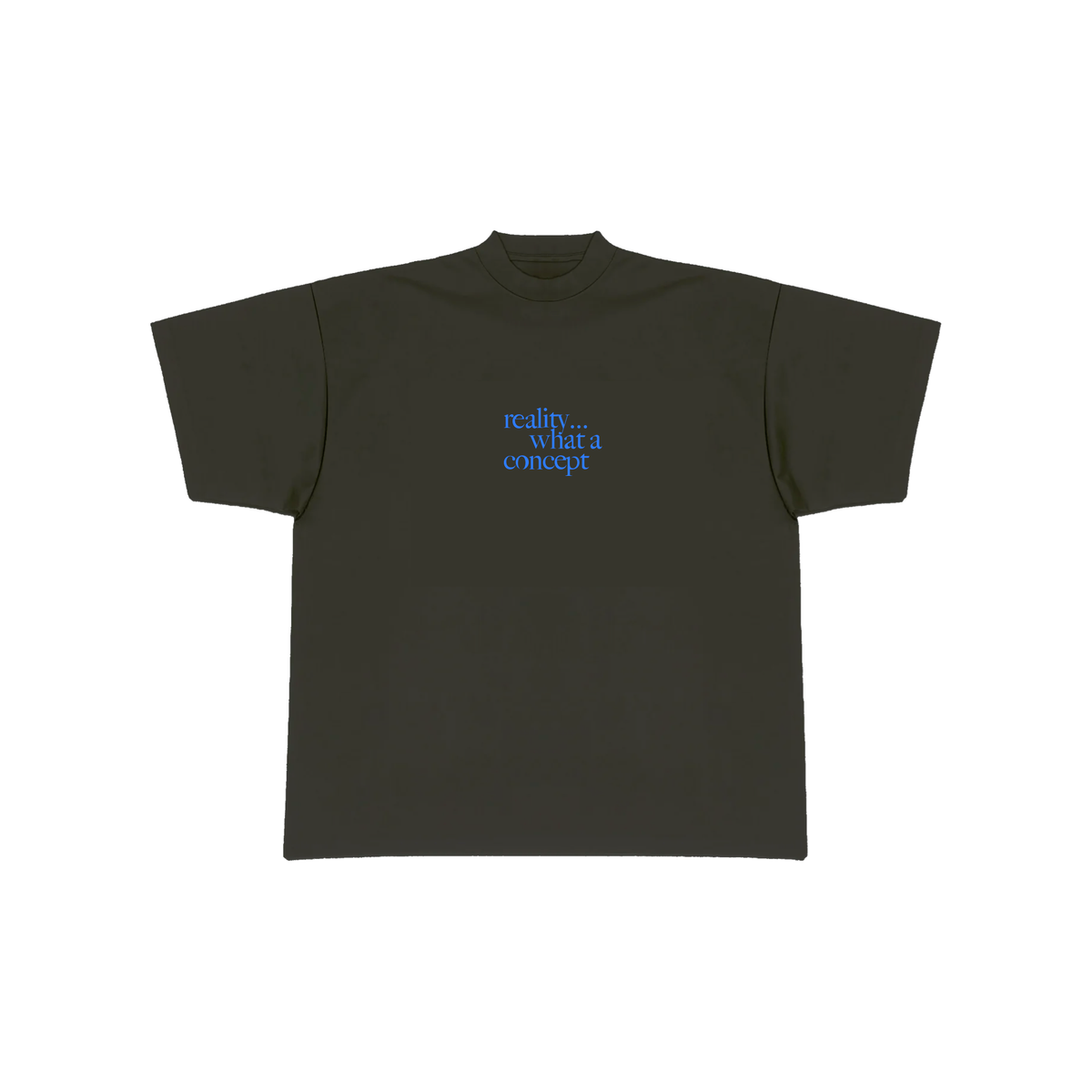Reality... What a Concept (Black) T-Shirt — View 1
