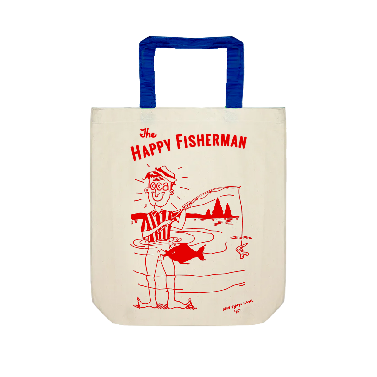Happy Fisherman Tote — View 1