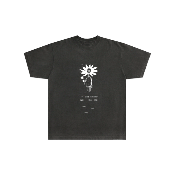 God is Horny T-shirt (Charcoal)