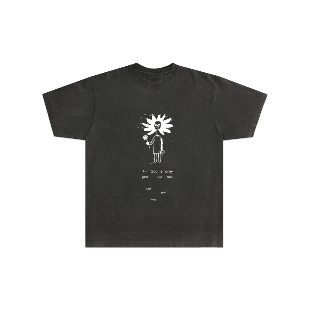 God is Horny T-shirt (Charcoal)