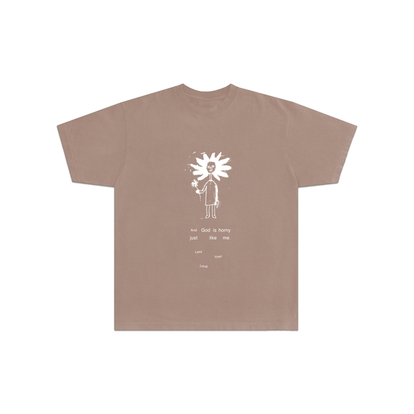 God is Horny T-Shirt (Chestnut)