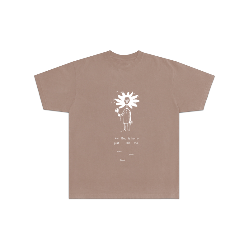 God is Horny T-Shirt (Chestnut)
