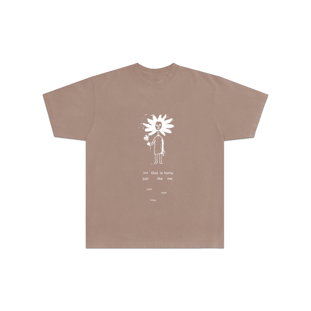 God is Horny T-Shirt (Chestnut)