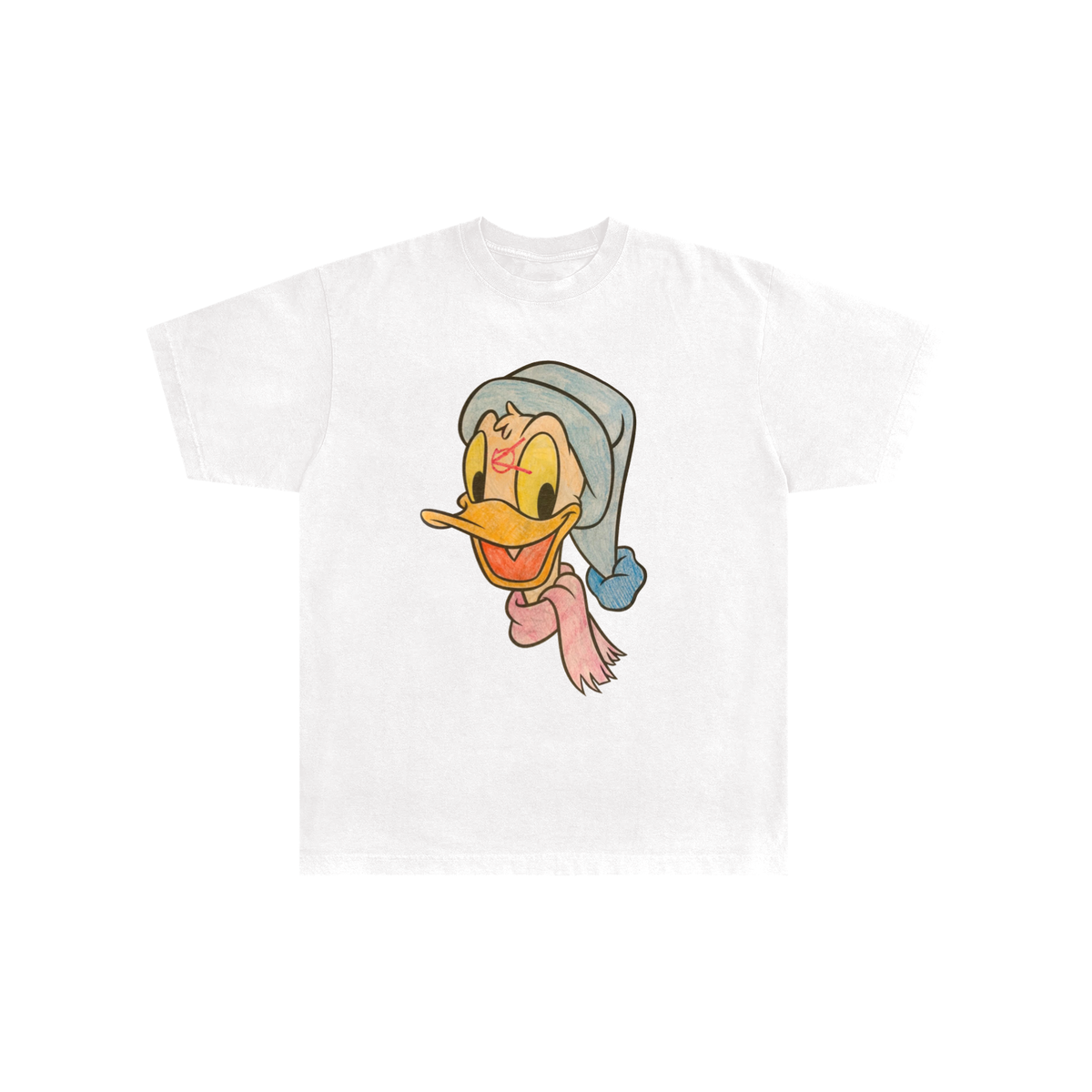 Zodiuck T-Shirt (White) — View 1
